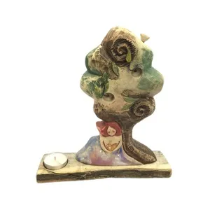 جاشمعی چوبی درخت رهایی کوچک