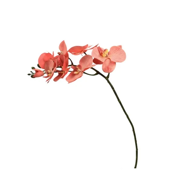 گل ارکیده مصنوعی دارای ۸ عدد گل