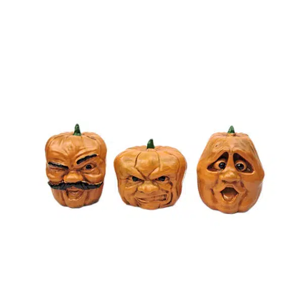 Pumpkin statue face model code 03 set of three.jpg