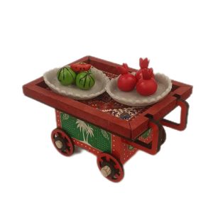گاری دکوری مدل سینی انار و هندوانه کد 05
